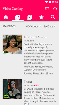 Met Opera on Demand APK screenshot 1