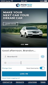 PenFed APK screenshot 1