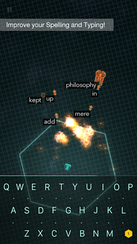 ZType Space Typing & Spelling APK screenshot 1