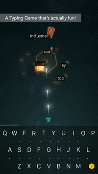 ZType Space Typing & Spelling APK screenshot 1