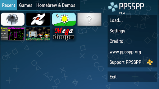 PPSSPP - PSP emulator APK screenshot 1