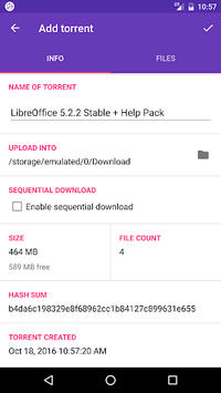 LibreTorrent APK screenshot 1 LibreTorrent APK screenshot 1