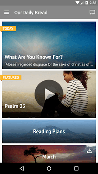 Our Daily Bread APK screenshot 1 Our Daily Bread APK screenshot 1