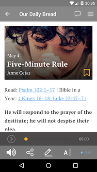 Our Daily Bread APK screenshot 1 Our Daily Bread APK screenshot 1