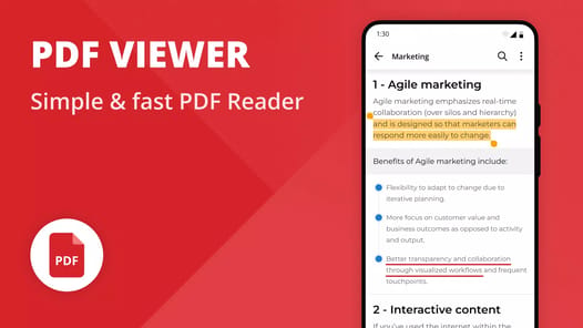 PDF Reader - PDF Viewer APK screenshot 1