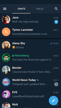 Telegram X APK screenshot 1 Telegram X APK screenshot 1