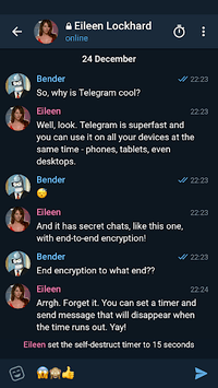 Telegram X APK screenshot 1 Telegram X APK screenshot 1