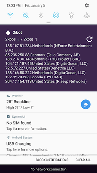 Orbot: Proxy with Tor APK screenshot 1
