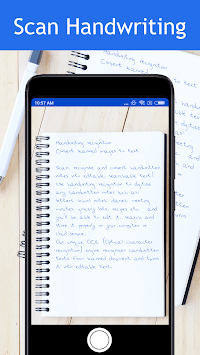 Pen to Print - Convert handwriting to text APK screenshot 1