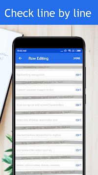 Pen to Print - Convert handwriting to text APK screenshot 1