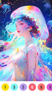 Coloring by number APK screenshot 1