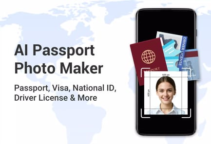 AI Passport & ID Photo Maker APK screenshot 1