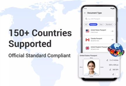 AI Passport & ID Photo Maker APK screenshot 1
