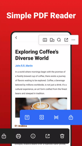 PDF Reader APK screenshot 1