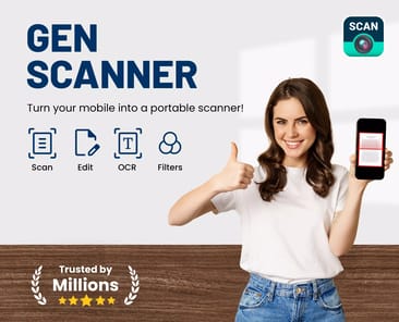 PDF Scanner App - Gen Scanner APK screenshot 1