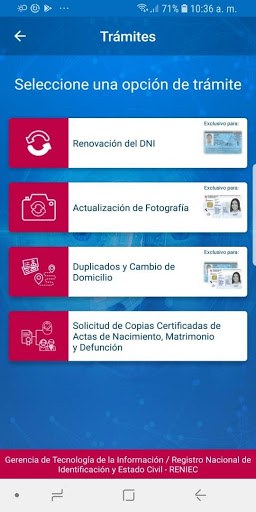 DNI BioFacial APK screenshot 1