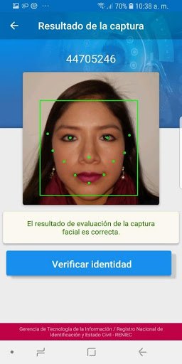 DNI BioFacial APK screenshot 1