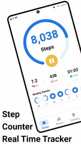 Pedometer APK screenshot 1
