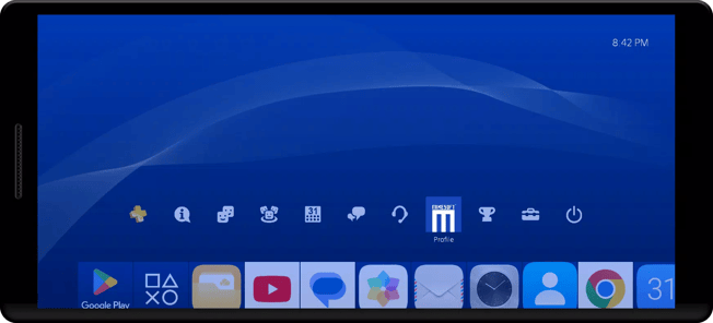 PS4 Launcher APK screenshot 1