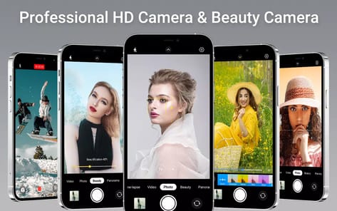 HD Camera iphone Beauty Camera APK screenshot 1