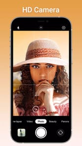 HD Camera iphone Beauty Camera APK screenshot 1