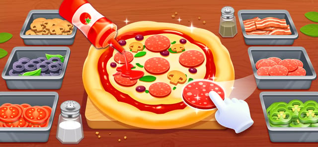 Pizza Cooking Games for Kids APK screenshot 1