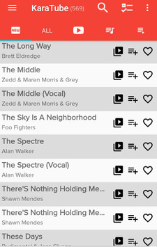 KARATUBE - best karaoke from Youtube APK screenshot 1
