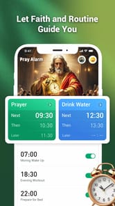 Pray Alarm, Calendar & Bible APK screenshot 1