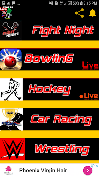 Live Sports HD TV APK screenshot 1