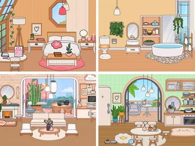 Princess Town Decorating Games APK screenshot 1