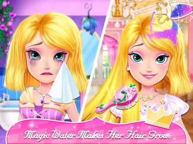 Princess Hair Games For Fun APK screenshot 1 Princess Hair Games For Fun APK screenshot 1