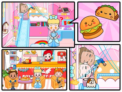 Toka Boka Life Princess Games APK screenshot 1
