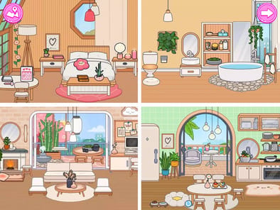 Princess Town Dream House Game APK screenshot 1