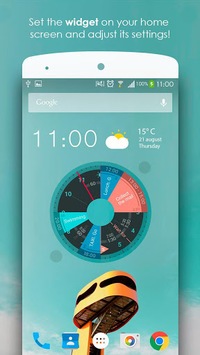 Sectograph. Planner & Time manager on clock widget APK screenshot 1 Sectograph. Planner & Time manager on clock widget APK screenshot 1