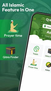 Prayer Times & Qibla Finder APK screenshot 1