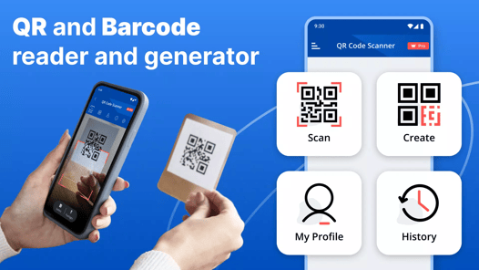 QR scanner - Barcode reader APK screenshot 1