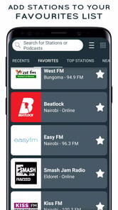 Radio Kenya FM Stations Online APK screenshot 1