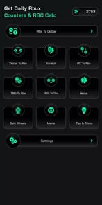 Get Rbux Counter & RBX Calc APK screenshot 1