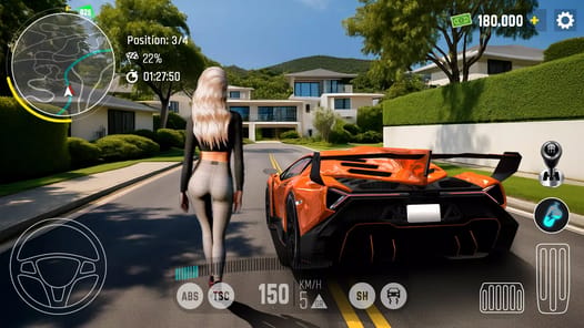 Car Driving Traffic Simulator APK screenshot 1