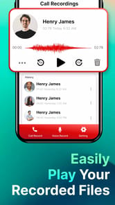 Auto Call recorder App APK screenshot 1
