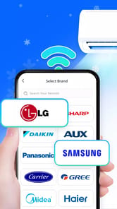 Universal AC remote control APK screenshot 1
