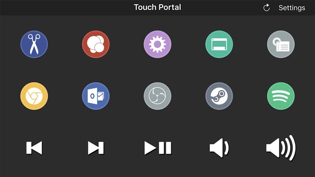 Touch Portal APK screenshot 1
