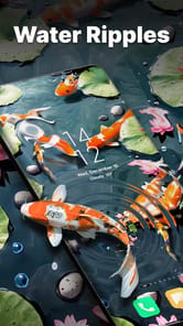 Ripple & 3D Live Wallpaper APK screenshot 1