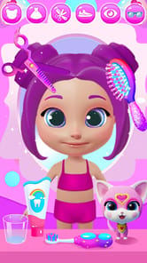 Girl Games: Pet Care & Dressup APK screenshot 1