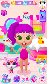 Girl Games: Pet Care & Dressup APK screenshot 1