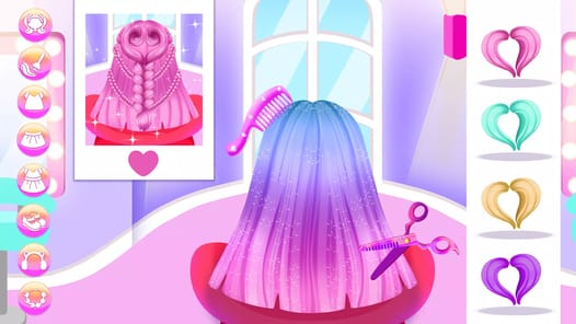 Hair Salon and Dress Up Girl APK screenshot 1 Hair Salon and Dress Up Girl APK screenshot 1