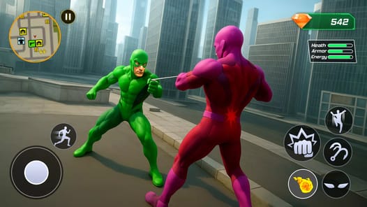 Super Rope: Hero Flying APK screenshot 1