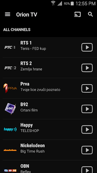 Orion TV APK screenshot 1 Orion TV APK screenshot 1