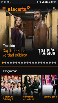 RTVE alacarta APK screenshot 1 RTVE alacarta APK screenshot 1