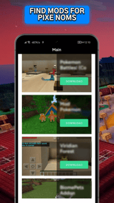 Pixe noms: mods for minecraft APK screenshot 1